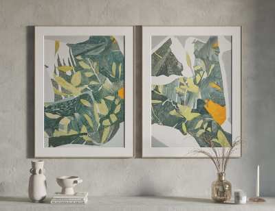 北欧装饰画3D模型下载